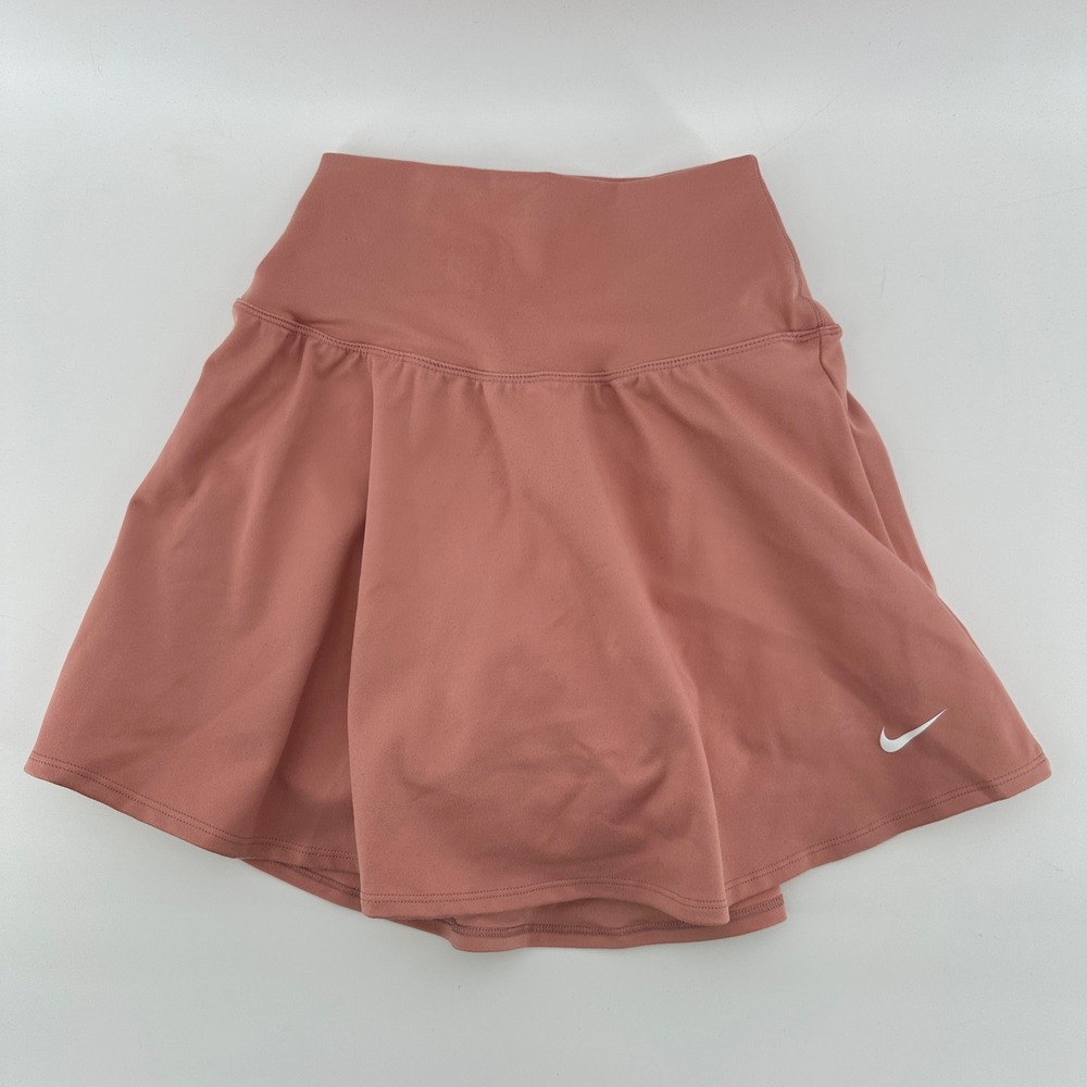 Nike One Dri-FIT High-Waisted Skort Dusty Rose Pink IH8614-685 Womens XS NWT